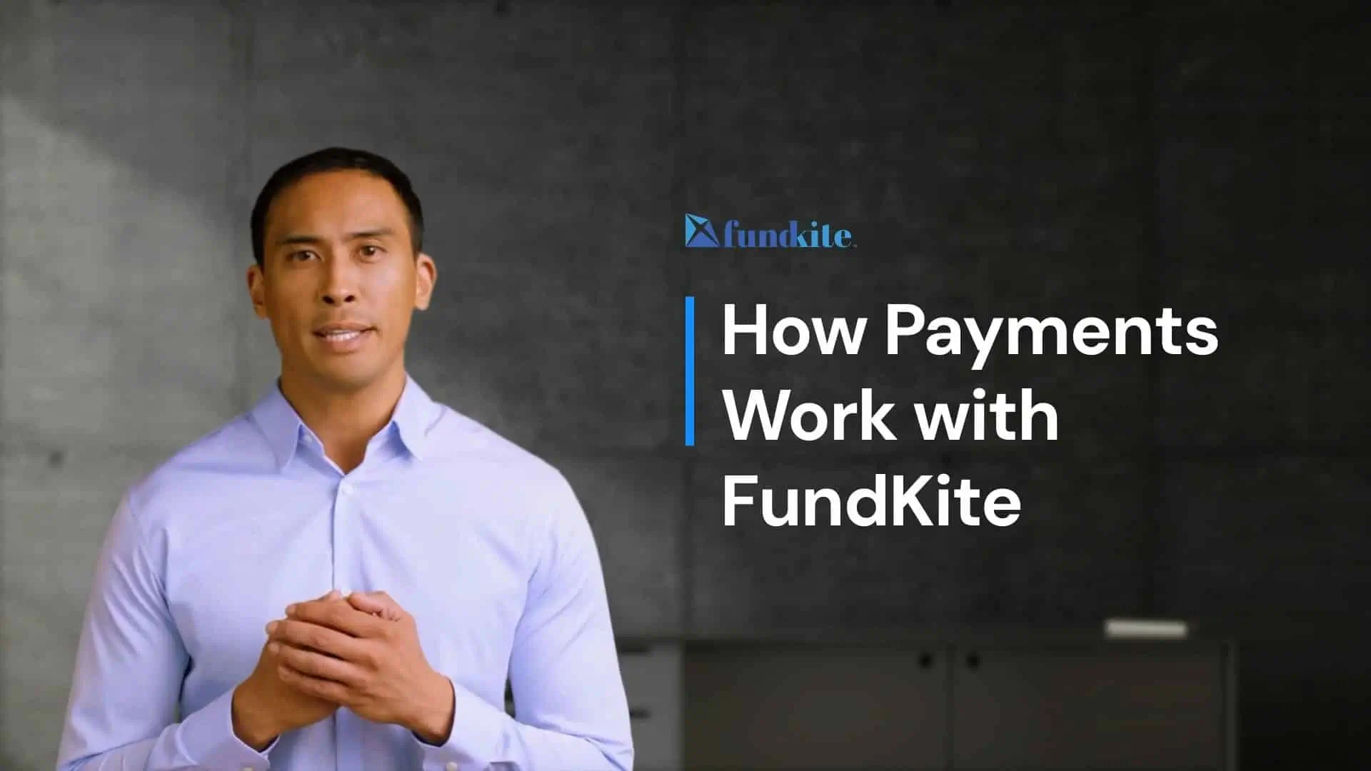 Man Explaining How Payments Work with FundKite